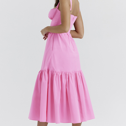Elia | Midi Sundress with Sweetheart Neckline