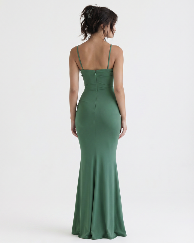 Mia | Maxi Bodycon Dress with Cowl Neck