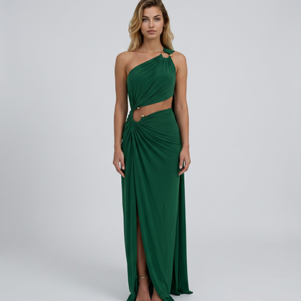 Jocelyn | Maxi Dress with Asymmetrical Cut-Out