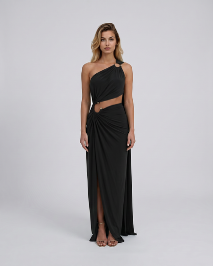 Jocelyn | Maxi Dress with Asymmetrical Cut-Out