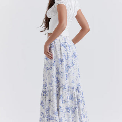 Jessie | Two-Piece Set with Corset Top and Midi Skirt