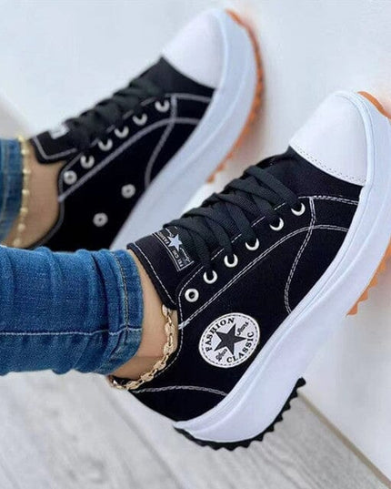 Linda - Trendy Chunky Sole Sneakers for Everyday Wear