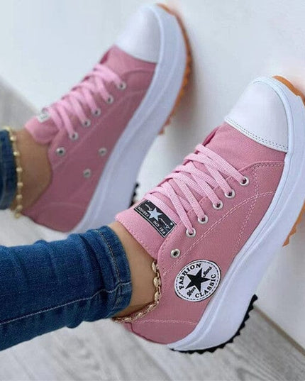 Linda - Trendy Chunky Sole Sneakers for Everyday Wear