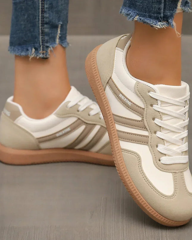 Aubrey - Stylish Low-Top Lace Sneakers for Everyday Wear