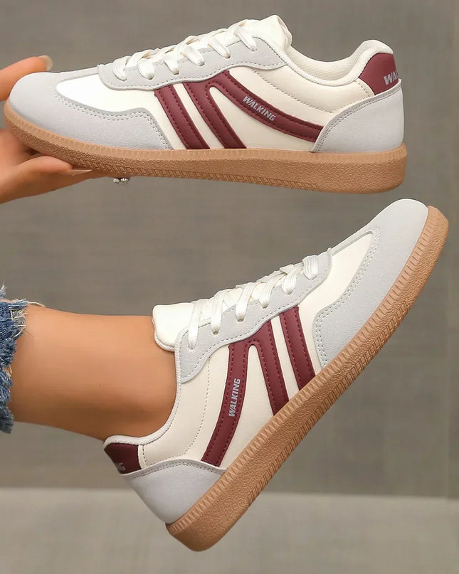 Aubrey - Stylish Low-Top Lace Sneakers for Everyday Wear