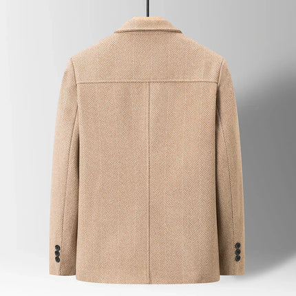 Men’s Textured Button-Up Jacket