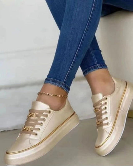 Michelle - Chic Chain Sneakers for Everyday Style