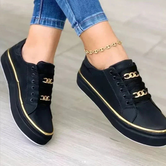 Michelle - Chic Chain Sneakers for Everyday Style