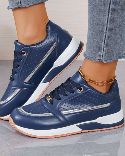 Margaret - Stylish Lace-Up Sneakers for Active Days