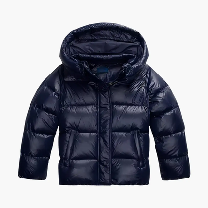 Women Quilted Jacket with Hood and Zipper