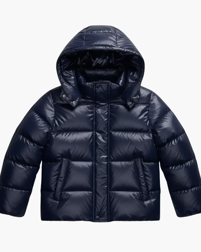 Women Quilted Jacket with Hood and Zipper