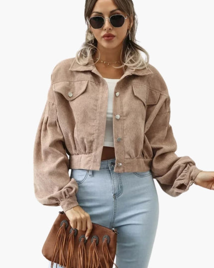 Women's Bomber Jacket - Classic Design with High-Quality Craftsmanship