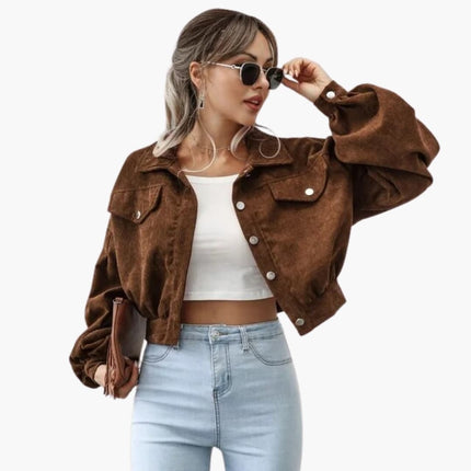 Women's Bomber Jacket - Classic Design with High-Quality Craftsmanship