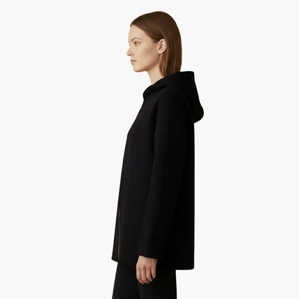 Women’s Hooded Jacket with Zipper and Pockets