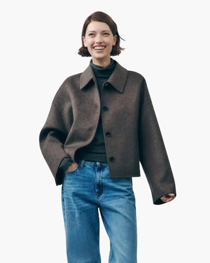 Women’s Jacket with Button Closure