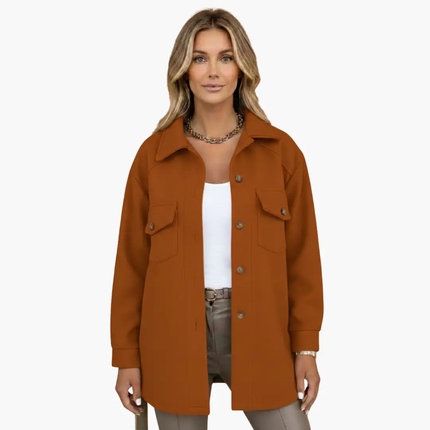Women’s Jacket with Buttons and Chest Pockets