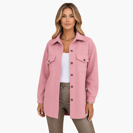 Women’s Jacket with Buttons and Chest Pockets