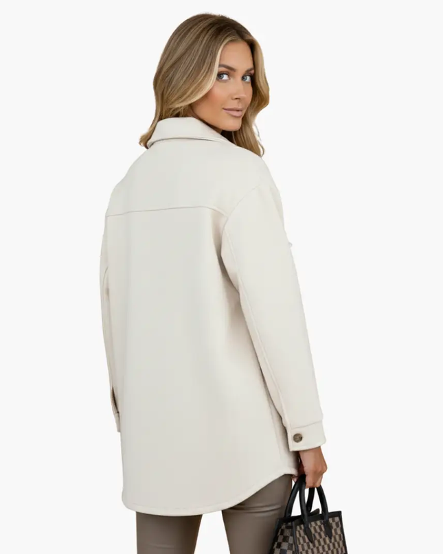 Women’s Jacket with Buttons and Chest Pockets