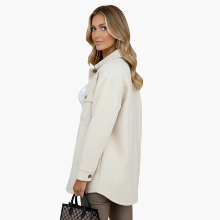 Women’s Jacket with Buttons and Chest Pockets