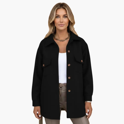 Women’s Jacket with Buttons and Chest Pockets