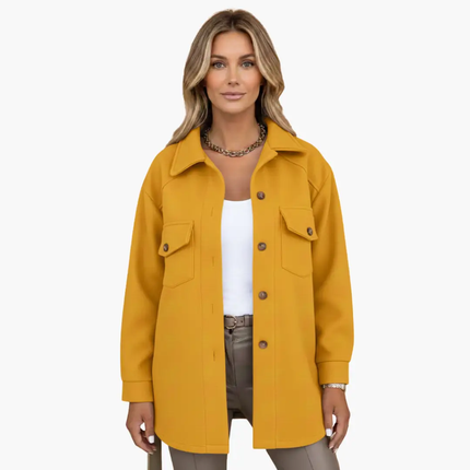 Women’s Jacket with Buttons and Chest Pockets