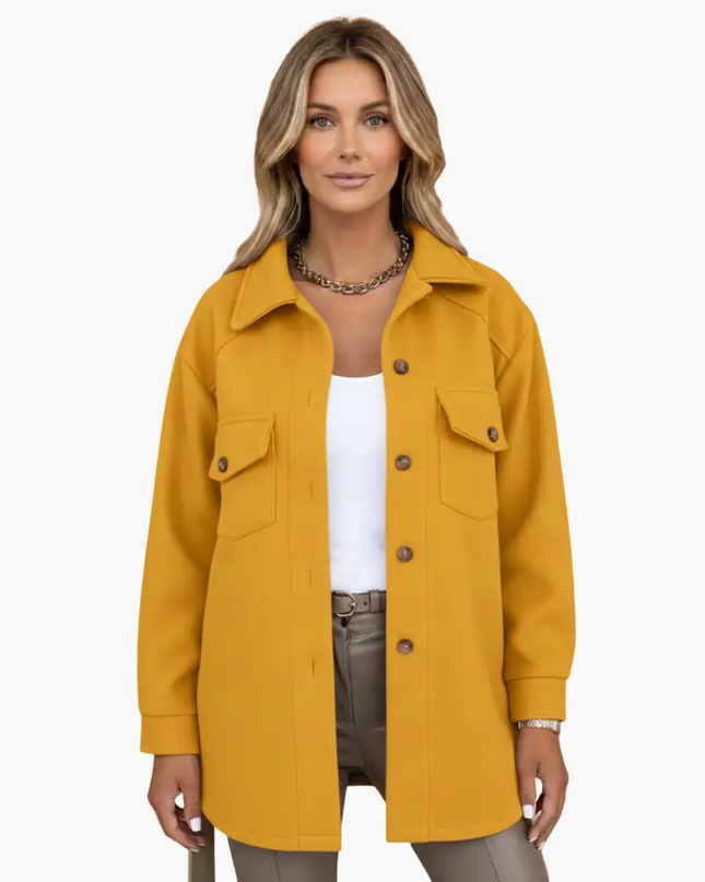 Women’s Jacket with Buttons and Chest Pockets