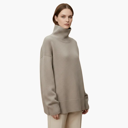 Women’s Oversized High-Neck Sweater