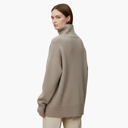 Women’s Oversized High-Neck Sweater