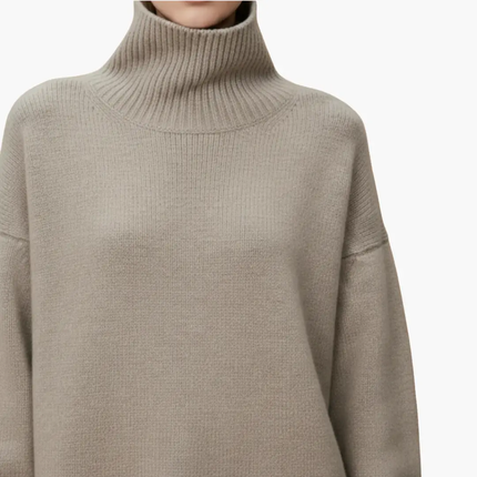 Women’s Oversized High-Neck Sweater