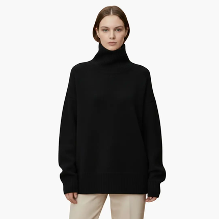 Women’s Oversized High-Neck Sweater