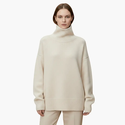 Women’s Oversized High-Neck Sweater
