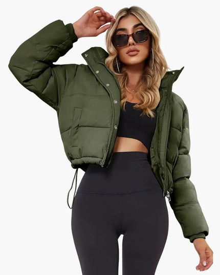 Women’s Short Jacket and Front Zipper