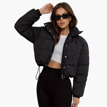 Women’s Short Jacket and Front Zipper