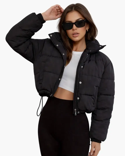 Women’s Short Jacket and Front Zipper