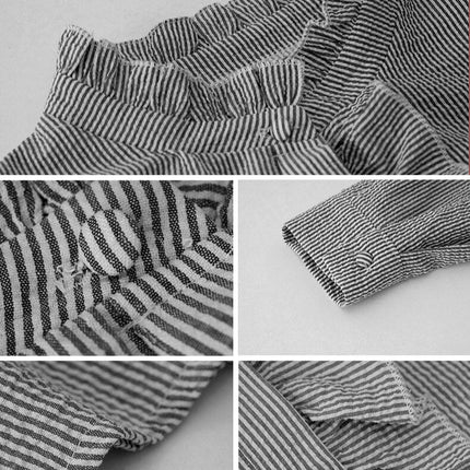 Adeline | Women's Long Sleeve Ruffle Blouse