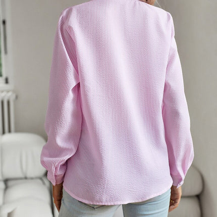 Adeline | Women's Long Sleeve Ruffle Blouse