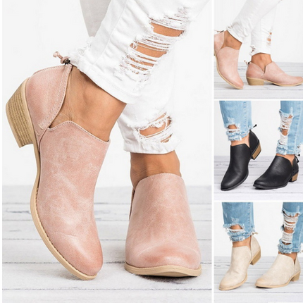 Aimee | Women's Block Heel Ankle Boots