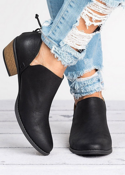 Aimee | Women's Block Heel Ankle Boots