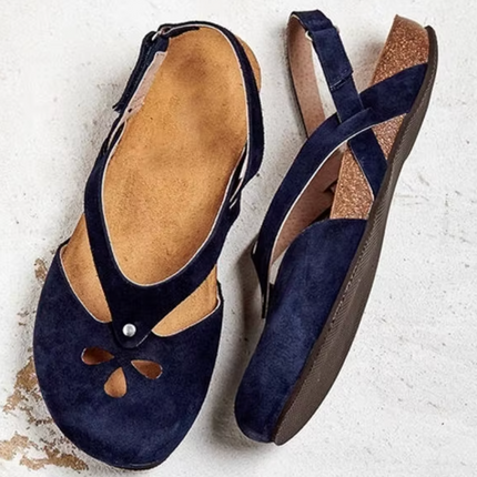 Annalise | Artisan Closed Toe Sandals – Buckle Strap