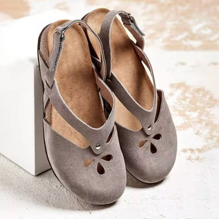 Annalise | Artisan Closed Toe Sandals – Buckle Strap