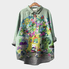 Floral Green / S