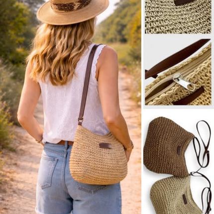 Ariadne | Relaxed Sling Bag – Woven Shoulder Style