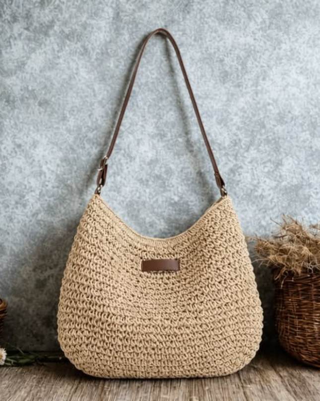 Ariadne | Relaxed Sling Bag – Woven Shoulder Style