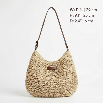 Ariadne | Relaxed Sling Bag – Woven Shoulder Style
