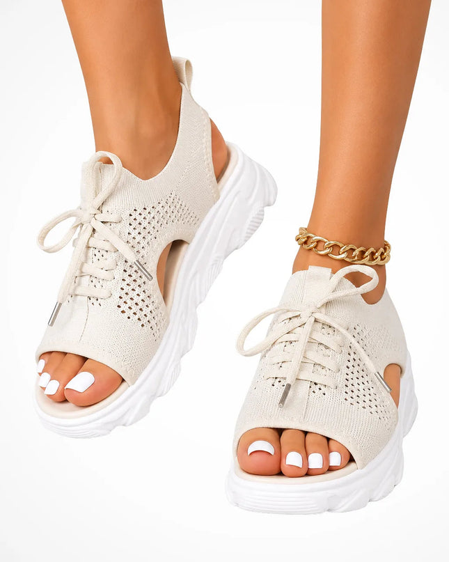 Aureline | Orthopedic Platform Sandals – Chunky Sneaker Style