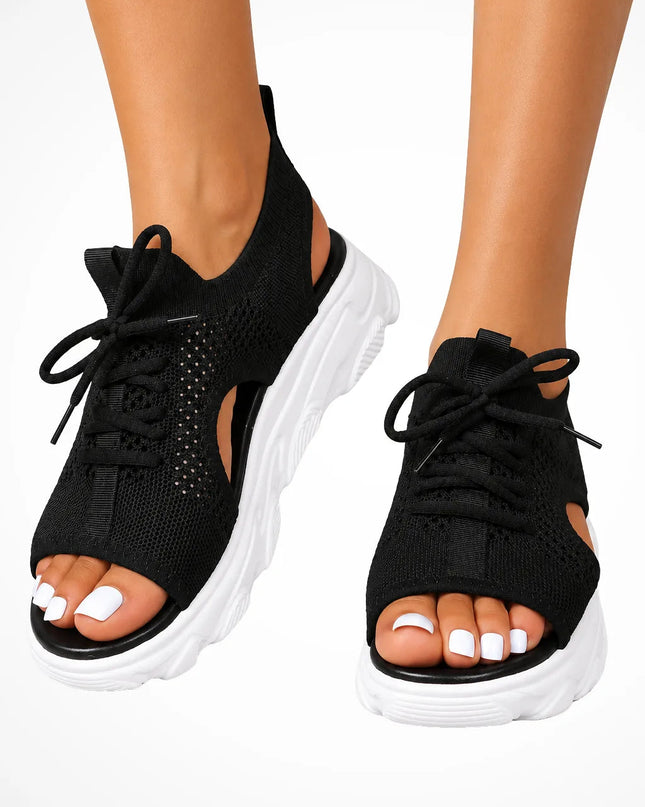 Aureline | Orthopedic Platform Sandals – Chunky Sneaker Style