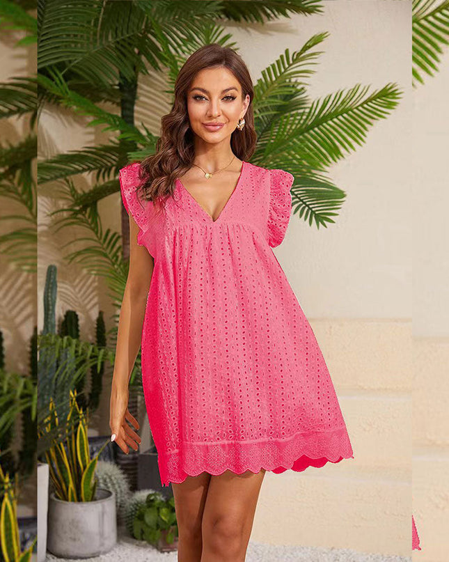 Aveline | Breezy Mini Dress – Sleeveless Summer Style