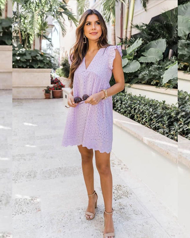 Aveline | Breezy Mini Dress – Sleeveless Summer Style