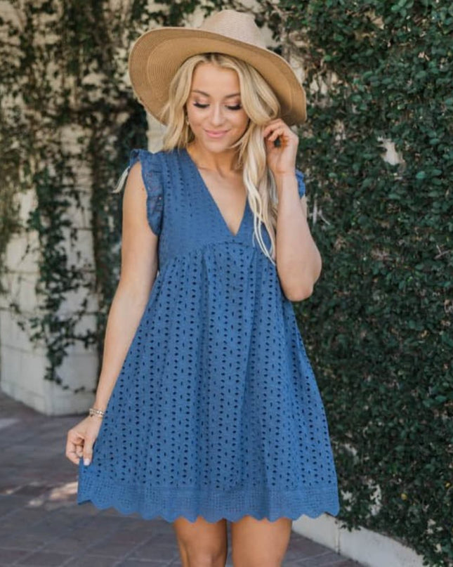 Aveline | Breezy Mini Dress – Sleeveless Summer Style
