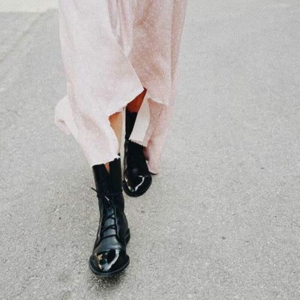 Emma - Stylish Vegan Leather Winter Boots for Every Occasion
